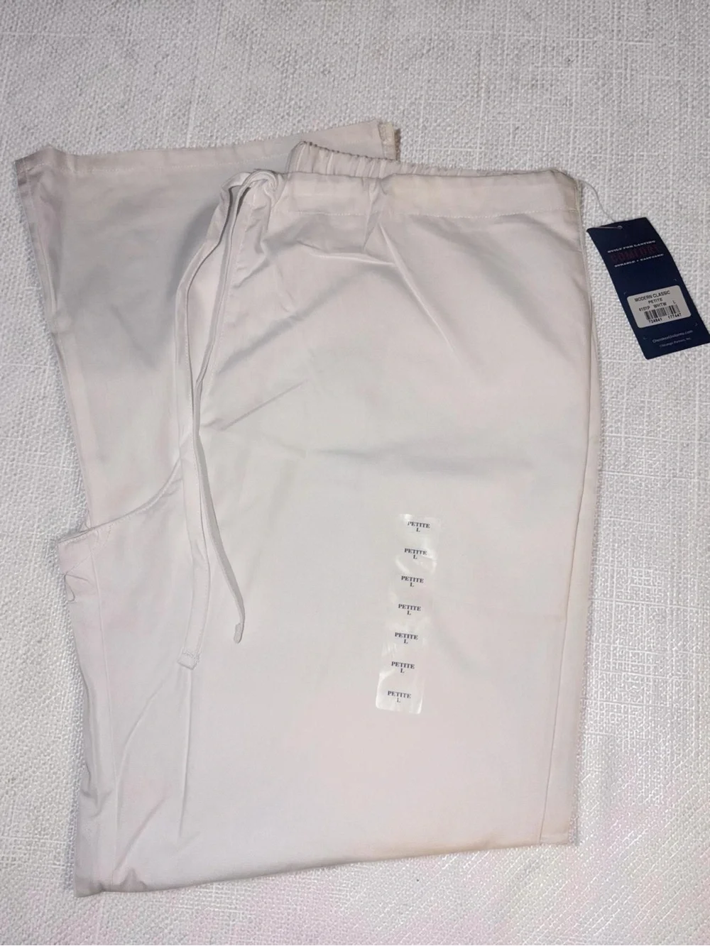 Cherokee Light Cream Drawstring Joggers